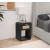 Langham 1-Drawer Wood Veneer & Natural Cane Nightstand