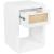 Langham 1-Drawer Wood Veneer & Natural Cane Nightstand