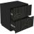 Turin 2-Drawer Wood Veneer Nightstand