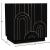 Turin 2-Drawer Wood Veneer Nightstand
