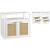 Cambria 2-Door Wood Veneer & Natural Cane Nightstand