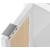 Cambria 2-Door Wood Veneer & Natural Cane Nightstand