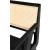 Abby Faux Leather & Cane Arm Chair