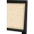 Abby Faux Leather & Cane Side Chair