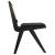 Abby Faux Leather & Cane Side Chair