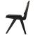 Abby Faux Leather & Cane Side Chair