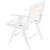 Abby Faux Leather & Cane Arm Chair