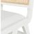 Abby Faux Leather & Cane Side Chair