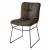 Annie Soft Fabric/Metal Customizable Dining Chair