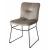 Annie Soft Fabric/Metal Customizable Dining Chair