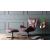 Lazy Fabric/Metal Customizable Upholstered Swivel Tilting Lounge Armchair