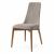 Etoile Fabric/Wood Customizable Upholstered Dining Chair