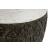 Ethos Carved Round Marble Top Coffee Table