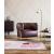 Quadrotta Fabric/Metal Customizable Upholstered Lounge Armchair