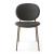 Inès Fabric/Metal Customizable Dining Chair