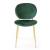 Inès Fabric/Metal Customizable Dining Chair