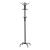 Collier 12-hook Coat Rack Black