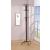 Collier 12-hook Coat Rack Black
