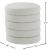 Aphia Boucle Fabric Ottoman/Stool