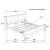Carlton Leatherette/Wood Panel Bed, Eastern King Size