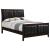 Carlton Leatherette/Wood Panel Bed, California King Size