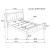 Carlton Leatherette/Wood Panel Bed, Queen Size