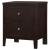 Carlton Wood Nightstand w/2 Drawers