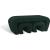 Odelia Boucle Fabric Bench