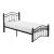 Averny Metal Platform Bed, Twin Size