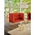 Stilt Fabric Office 2 Seater Highback Sofa w/Metal Legs