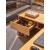 Viga Office Veneer Executive Desk w/Sliding Door Storage