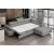 Selva Fabric L-Shaped Convertible Storage Sectional Sofa