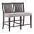 Parker 6-Piece Bar Table Set (Table 4 Chairs and Bench)