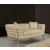 Aurora Faux Leather Loveseat