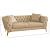Aurora Faux Leather Loveseat