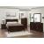 Louis Philippe Wood Panel Sleigh Bed, Full Size