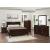 Louis Philippe Wood Panel Sleigh Bed, Queen Size