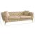 Aurora Faux Leather Sofa