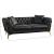Aurora Faux Leather Loveseat
