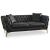 Aurora Faux Leather Loveseat