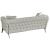 Aurora Faux Leather Loveseat