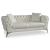 Aurora Faux Leather Loveseat