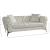 Aurora Faux Leather Loveseat