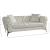 Aurora Faux Leather Loveseat