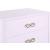 Bowtie 5-Drawer Wood Chest