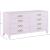 Bowtie 6-Drawer Wood Dresser