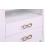Bowtie 2-Drawer Wood Veneer Nightstand