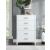 Bowtie 5-Drawer Wood Chest