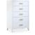 Bowtie 5-Drawer Wood Chest