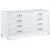 Bowtie 6-Drawer Wood Dresser